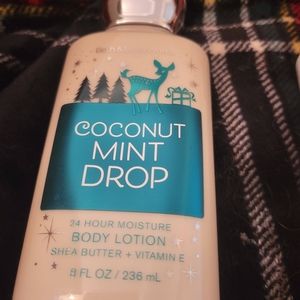 Coconut mint drop body lotion